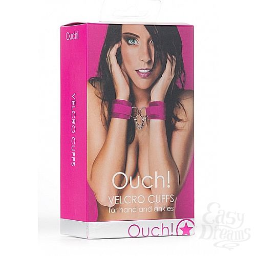 ���������� 2  ��������� Velcro Cuffs Pink SH-OU051PNK