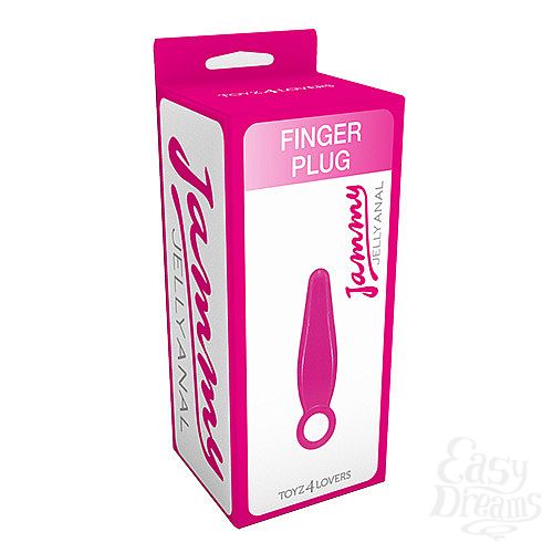  2     JAMMY JELLY ANAL FINGER PLUG - 7,2 .