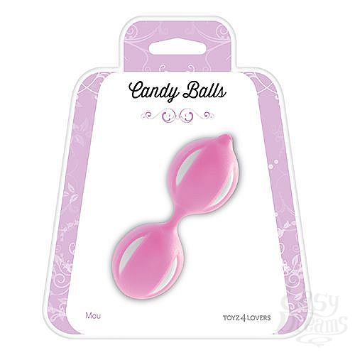  2     CANDY BALLS MOU PINK