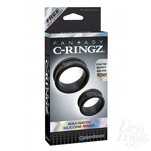 ���������� 1:  ����� �� 2-� ����������� ����� Max-Width Silicone Rings ������