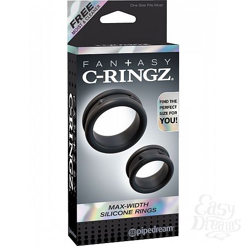 ���������� 4  ����� �� ���� ����������� ����� Max-Width Silicone Rings