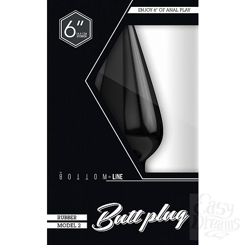  2  ׸   Bottom Line 6  Model 2 rubber Black - 15,5 .