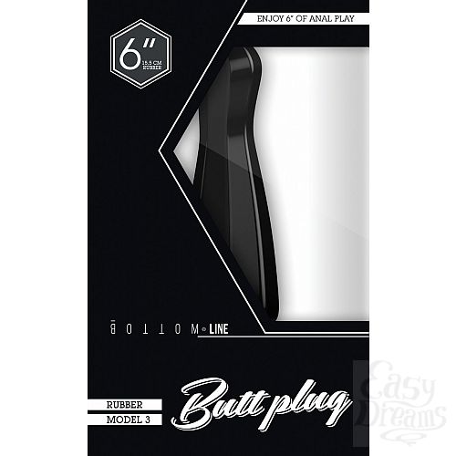  2  ׸   Bottom Line 6  Model 3 Rubber Black - 15,5 .