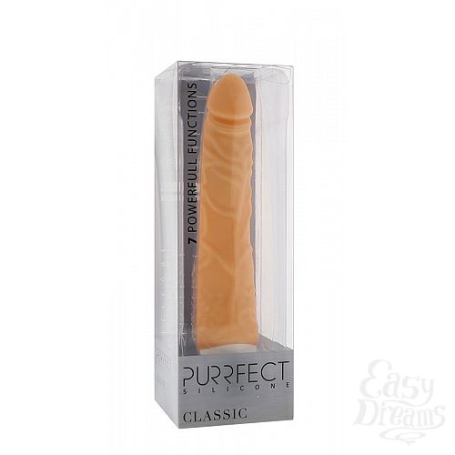  2   - PURRFECT SILICONE CLASSIC 7.1INCH FLESH - 18 .