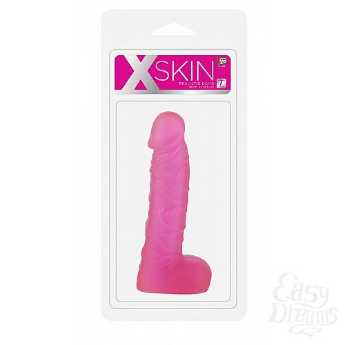  2    XSKIN 7 PVC DONG TRANSPARENT PINK - 18 .