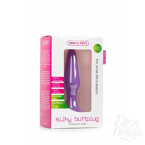  2     Silky Buttplug Medium - 12,5 .