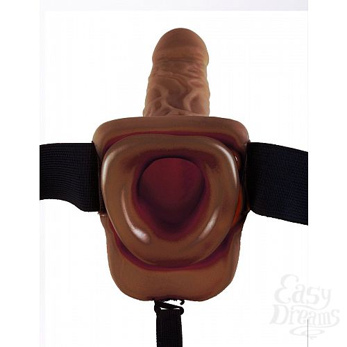  4     Hollow Strap-On with Balls - 24 .