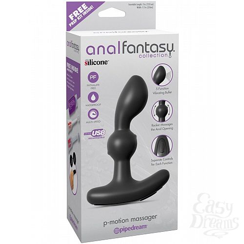 ���������� 4  ���������� �������� � ��������� � ����� �������� P-Motion Massager - 15,2 ��.