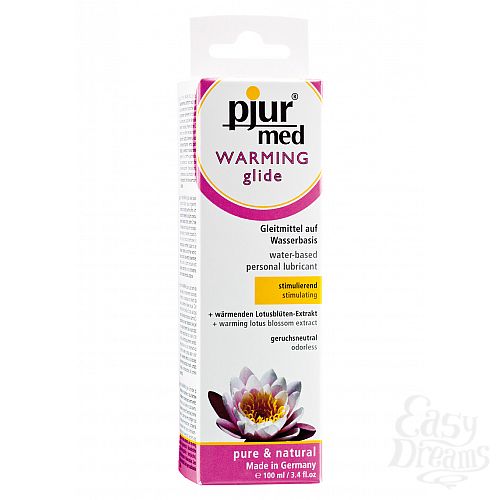 ���������� 2  ��������� �� ������ ������ Med Warming Glide Wb - Pjur (100 ��) 