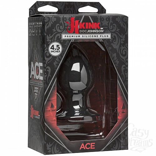  2  ׸   Kink Ace Silicone Plug 4.5  - 11,43 .