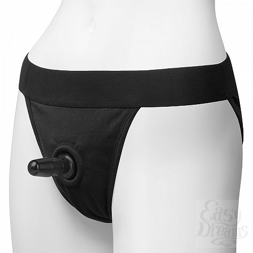 ���������� 1:  ������� � ������ Vac-U-Lock Panty Harness with Plug Full Back - S/M