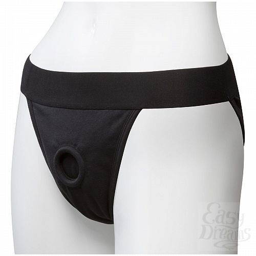 ���������� 3  ������� � ������ Vac-U-Lock Panty Harness with Plug Full Back - L/XL
