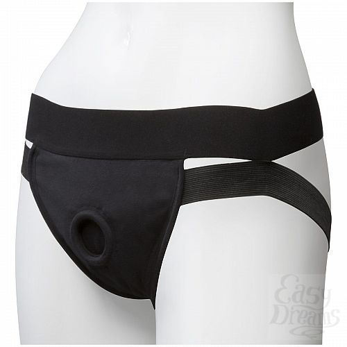 ���������� 3  ������� � ������ Vac-U-Lock Panty Harness with Plug Dual Strap - L/XL