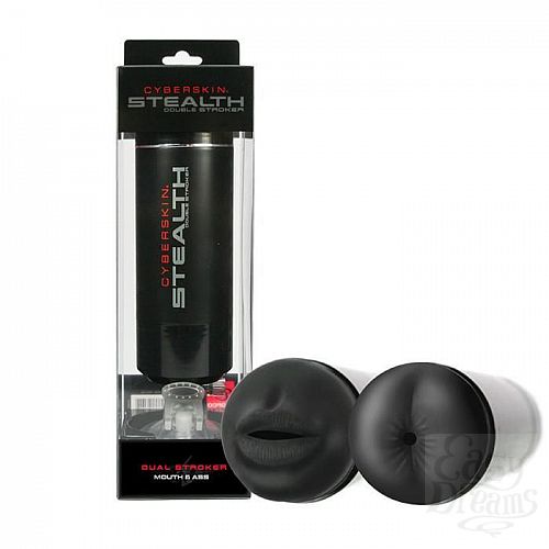  1:    CyberSkin Stealth Double Stroker -   