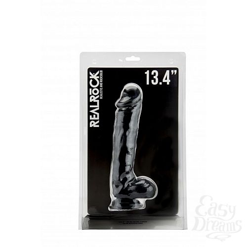  2  ׸  Realistic Cock 13,4  With Scrotum - 34 .