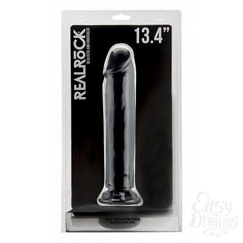  2  ׸ - Realistic Cock 13,4 Inch No Scrotum - 34 .