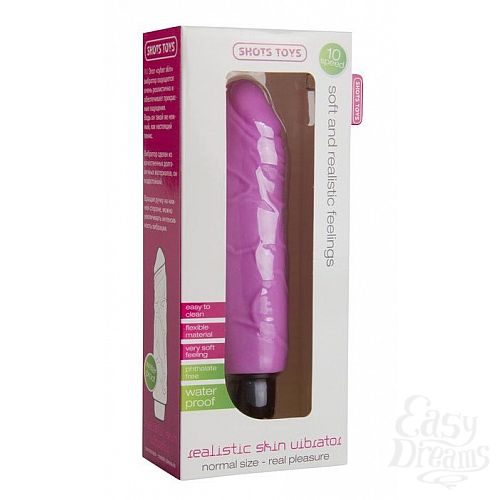  2    Realistic Skin Vibrator Regular - 18,3 .
