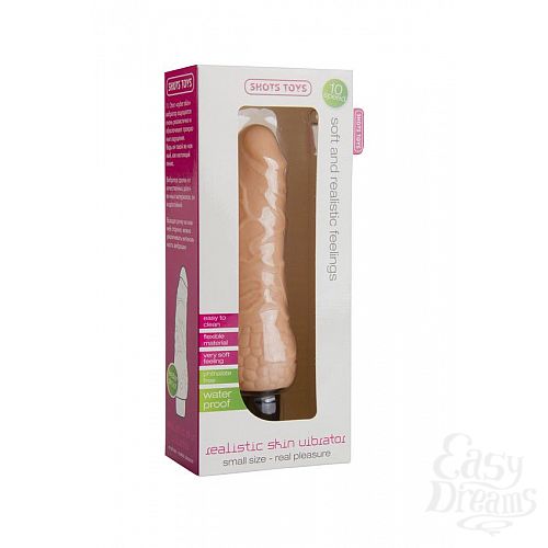  2   - Realistic Skin Vibrator Small - 16,3 .