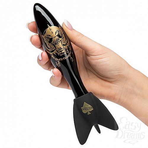���������� 2  ׸���� �������� ������ Motorhead Bomber Glass Black - 17,8 ��.