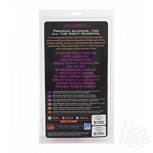 ���������� 3  ������� � �������� PLATINUM SUPER PINK 6in
