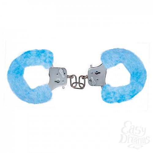 ���������� 1:  ��������� � ����� Furry Fun Cuffs Pale Blue 9506TJ