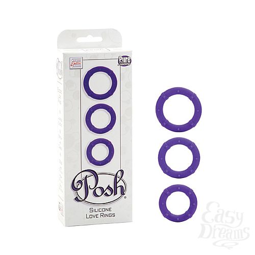 ���������� 1:  ����� ����������� ����� Posh Silicone Love Rings ����������