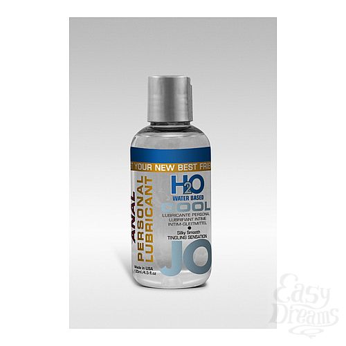 ���������� 1:  �������� ����������� ��������� �������������� �� ������ ������ JO Anal H2O COOL, 4.5 oz (135 ��)