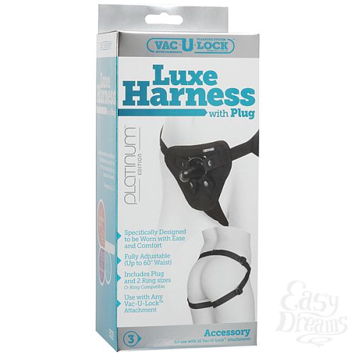 ���������� 1:  ������� Luxe Harness Black �  �������� 1090-10BXDJ