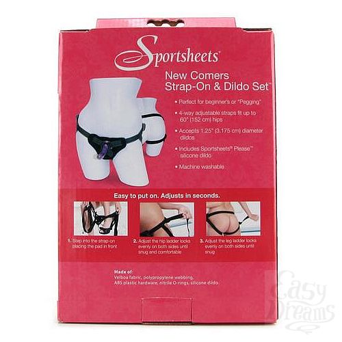 ���������� 5  ������� S&M New Comers Strap-On & Dildo Set