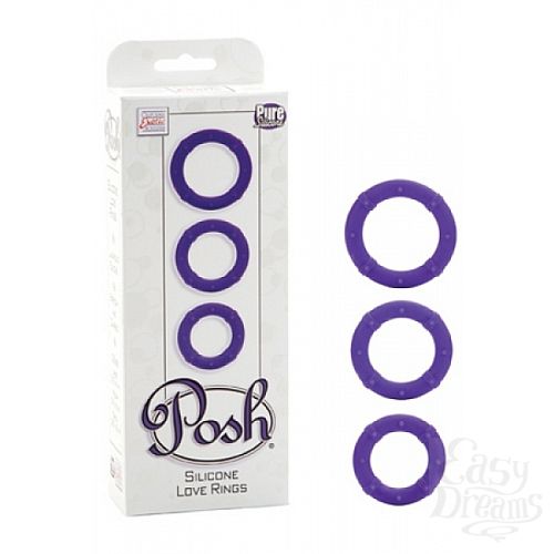 ���������� 1:  ����� ����������� ����� Posh Silicone Love Rings ����������