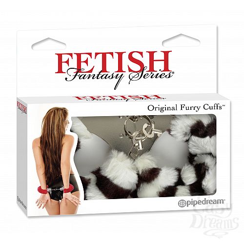 ���������� 1:  ��������� ������������� Furry Love Cuffs � ����� �����