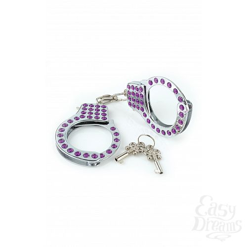 ���������� 2  ��������� �� �������� FF FANCY CUFFS PURPLE 381412PD