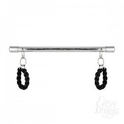 Металлическая штанга с петлями для фиксации Steel Suspension Bar with 2 Cuffs Металлическая штанга с петлями для фиксации Steel Suspension Bar with 2 Cuffs
