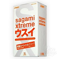    Sagami Xtreme SUPERTHIN - 15 .