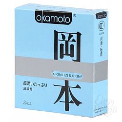     OKAMOTO Skinless Skin Super lubricative - 3 .