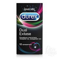      Durex Dual Extase - 12 .