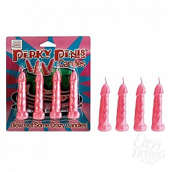  ����� �� ������� ������ � ����� ����� Perky Party Penis Candles 2452-04CDSE