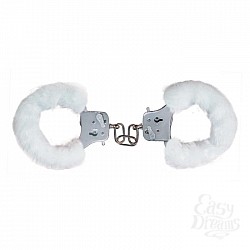  ��������� � ����� Furry Fun Cuffs White 9503